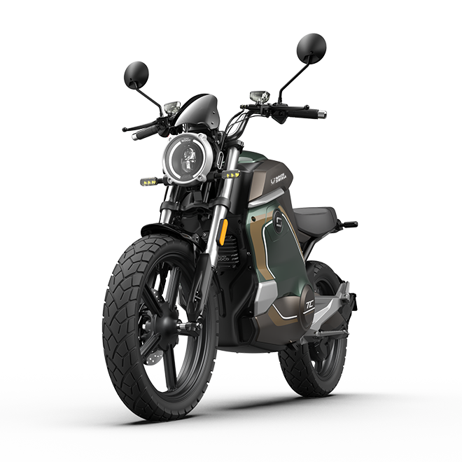 Электромотоцикл WHITE SIBERIA SUPER SOCO TC WANDERER — 2
