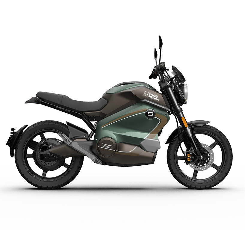 Электромотоцикл WHITE SIBERIA SUPER SOCO TC WANDERER — 4