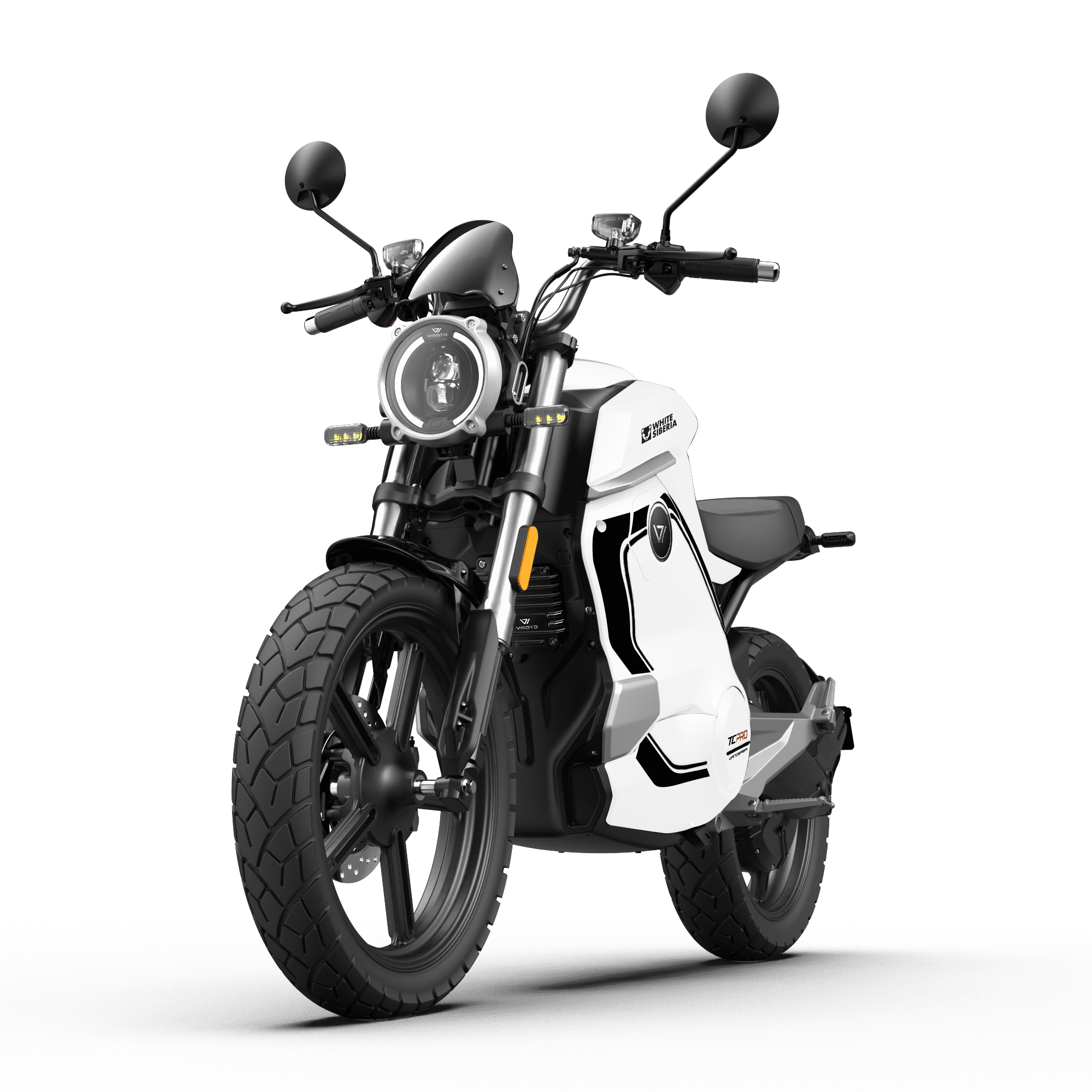 Электромотоцикл WHITE SIBERIA SUPER SOCO TC WANDERER PRO — 5