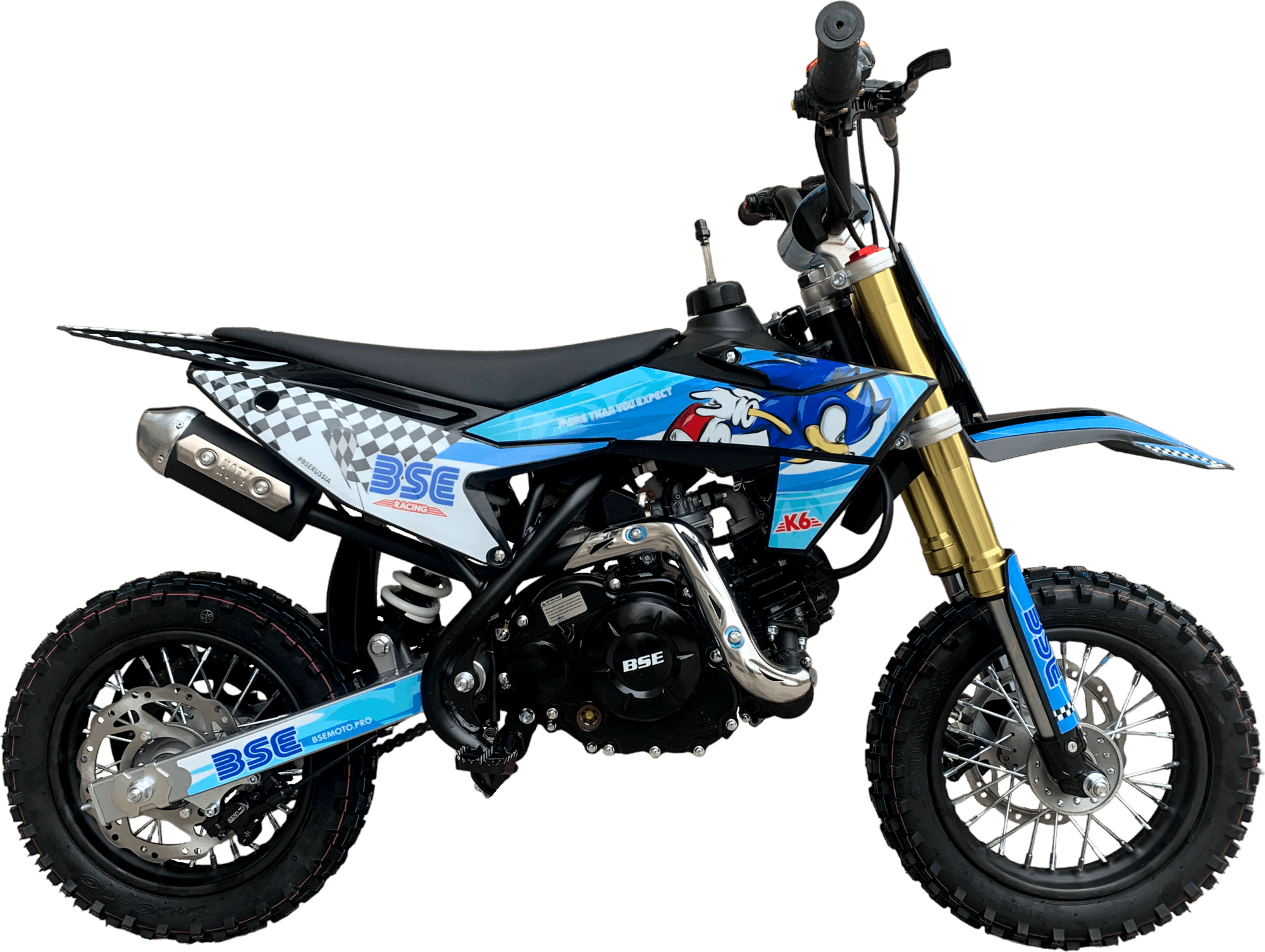 Детский мотоцикл питбайк BSE K6 Sonic