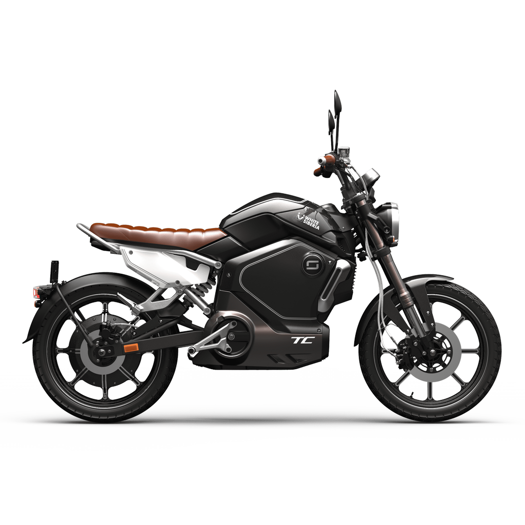 Электромотоцикл WHITE SIBERIA SUPER SOCO TC — 3