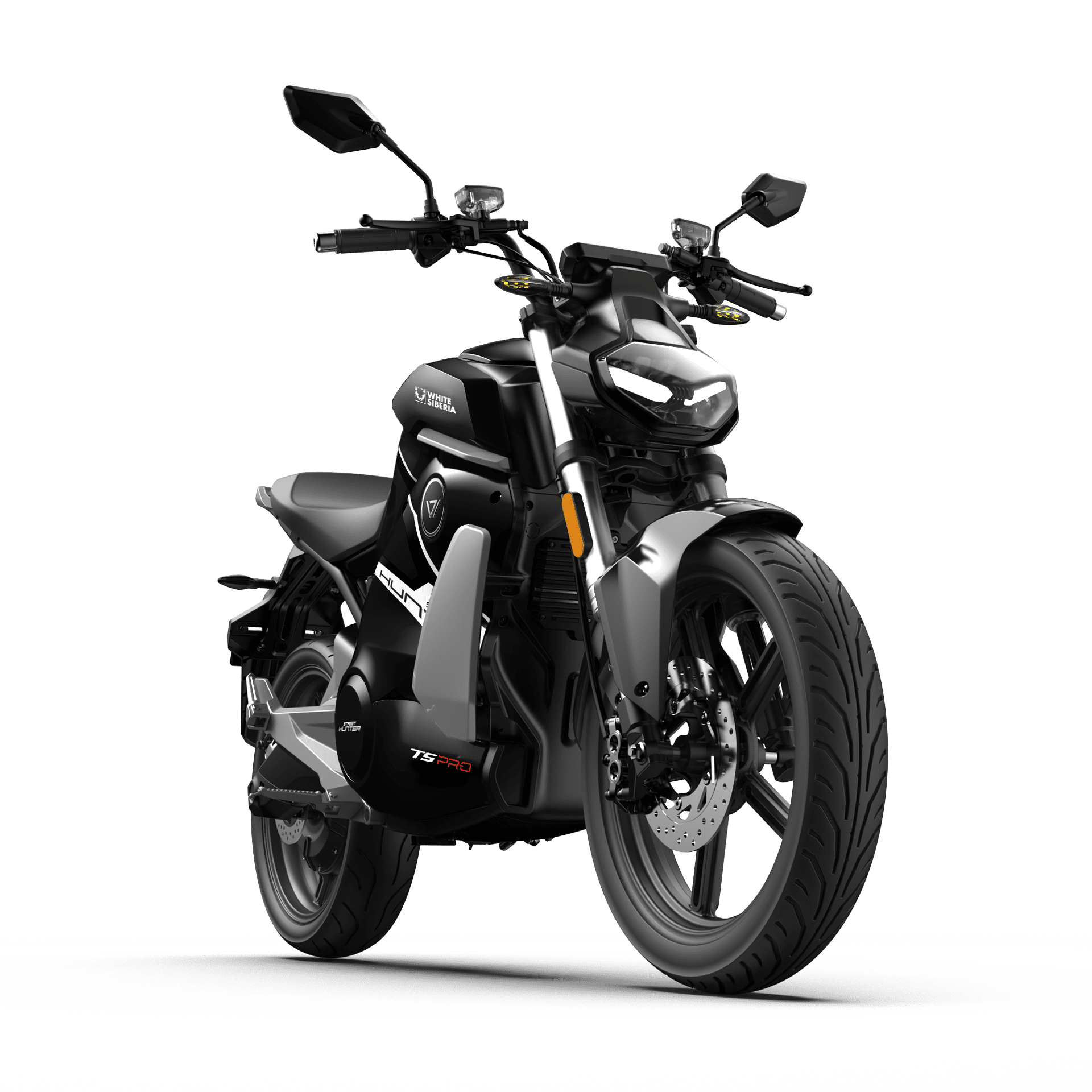 Электромотоцикл WHITE SIBERIA SUPER SOCO TS STREET HUNTER PRO — 2