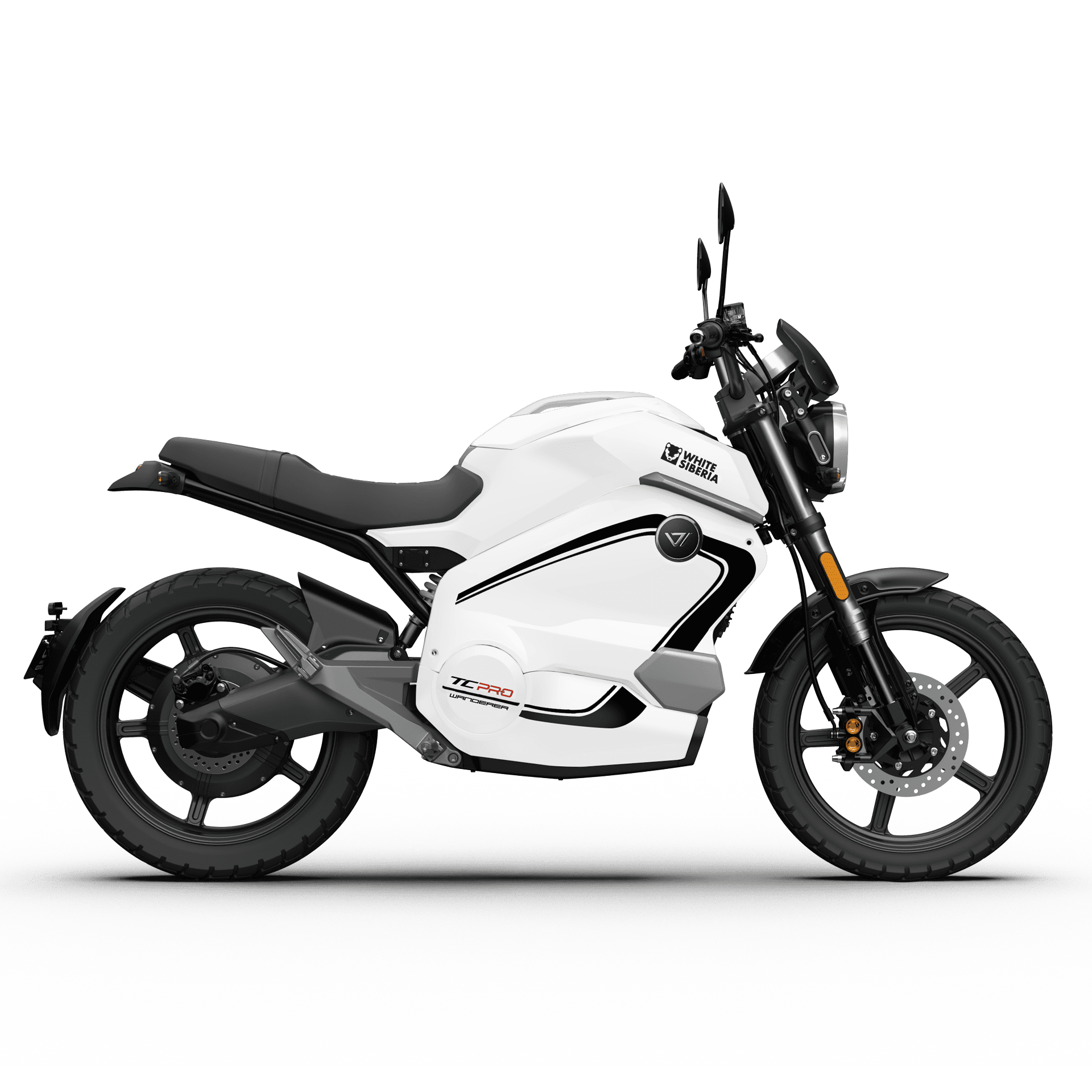 Электромотоцикл WHITE SIBERIA SUPER SOCO TC WANDERER PRO — 2
