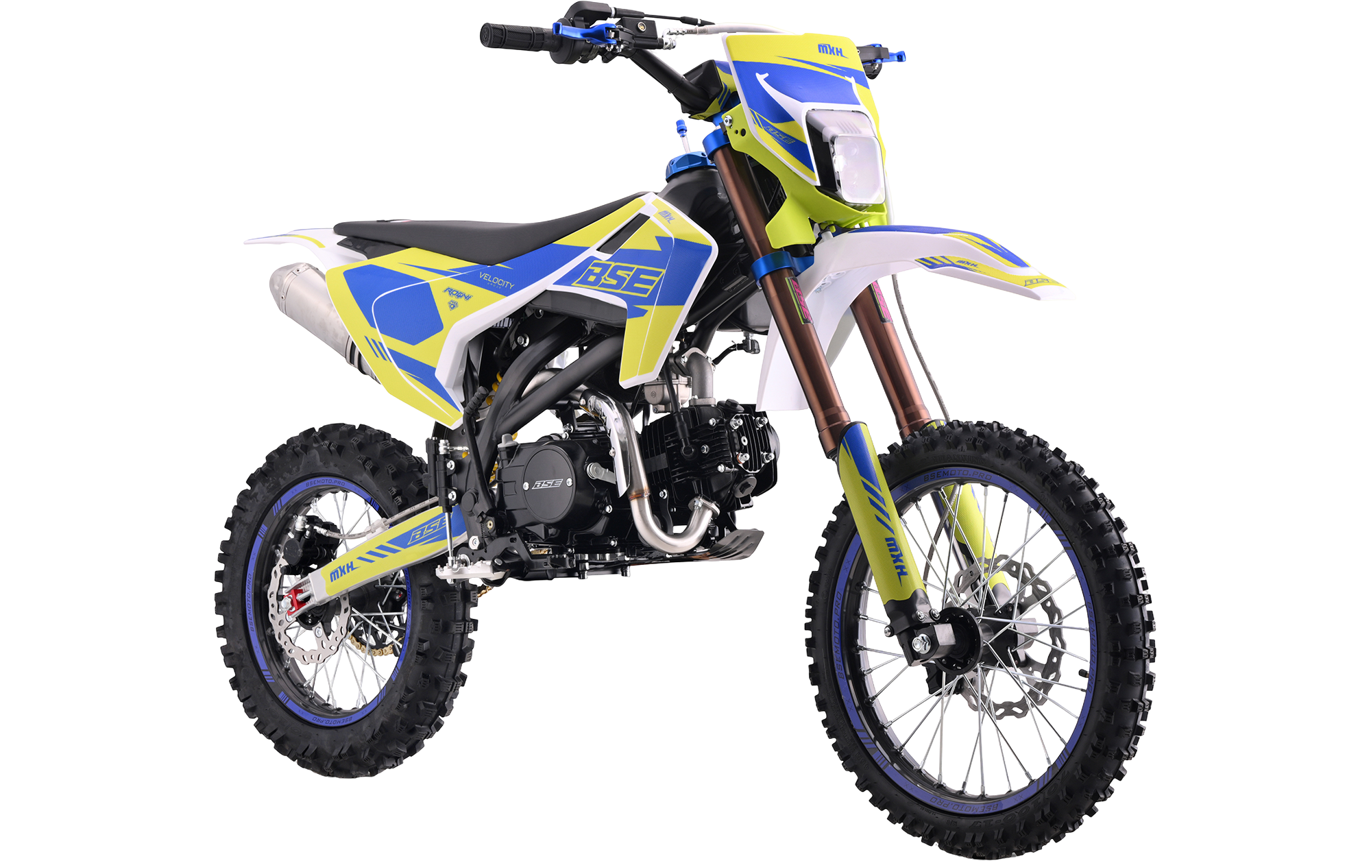 BSE MXH 125 RAPT Green\Blue — 2