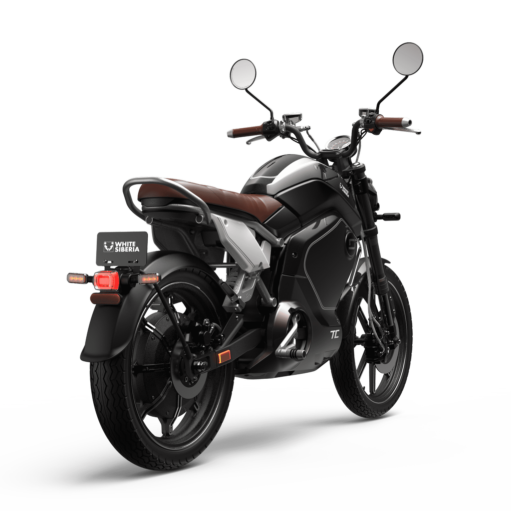 Электромотоцикл WHITE SIBERIA SUPER SOCO TC — 4