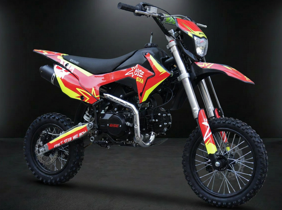 Питбайк BSE EXA SA 14/12 Red/Green