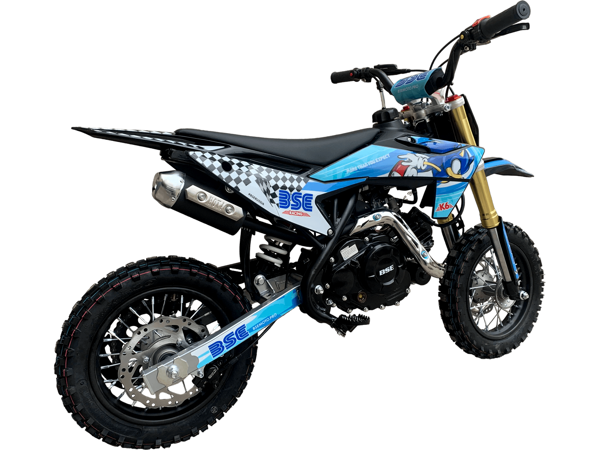 Детский мотоцикл питбайк BSE K6 Sonic — 3