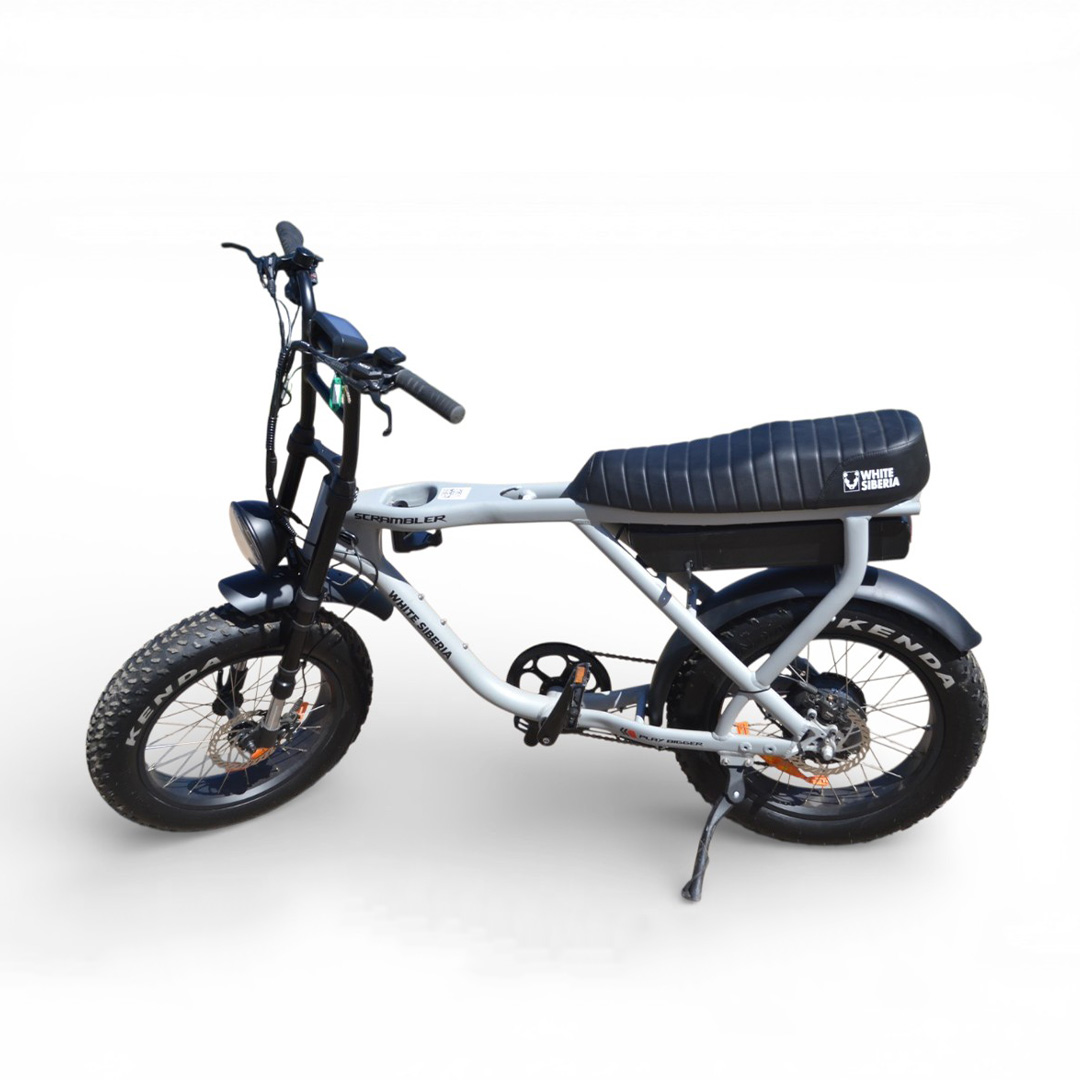 WHITE_SIBERIA Scrambler 20 дюйм 48V15А 500W (серый матовый)(У)27.12