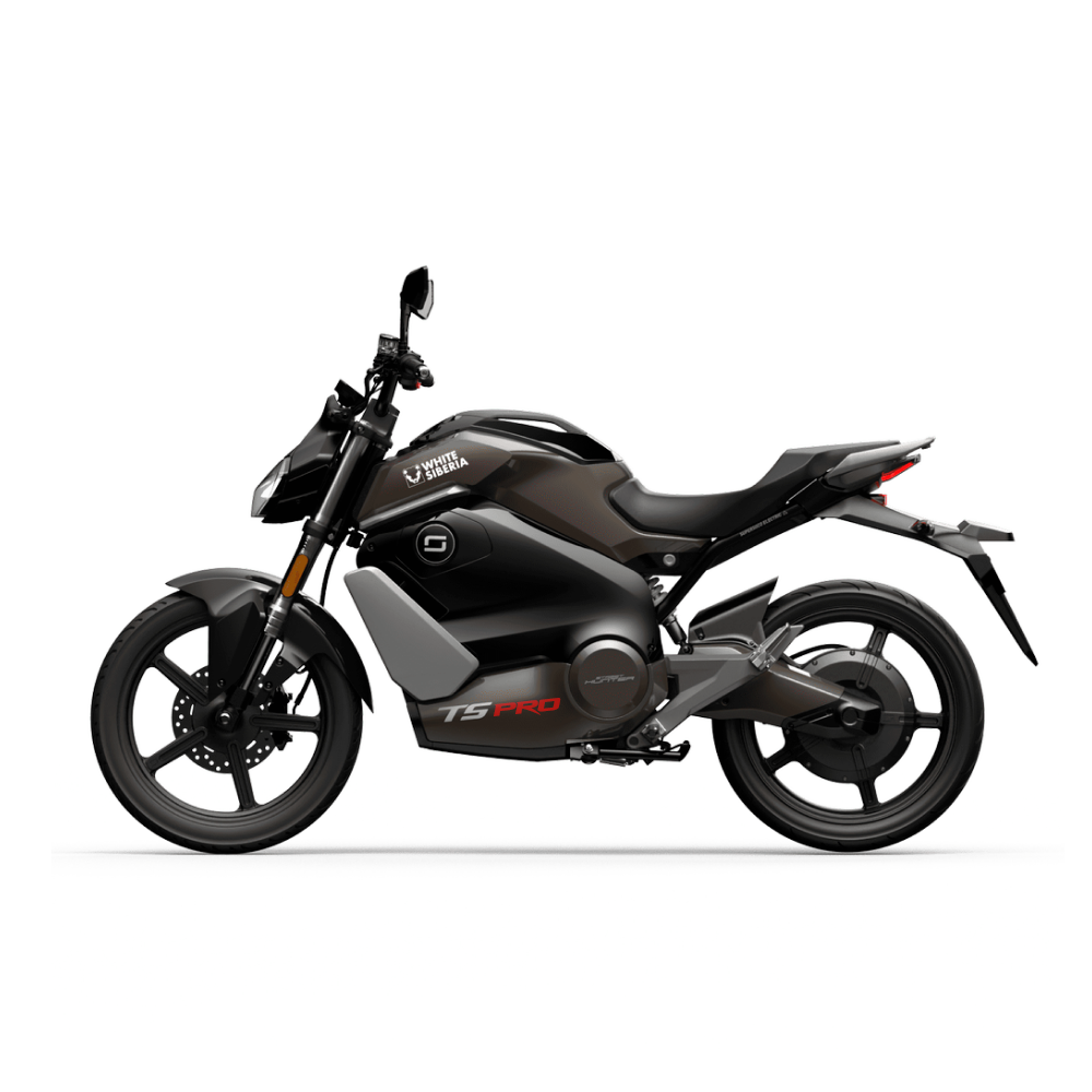 Электромотоцикл WHITE SIBERIA SUPER SOCO TS STREET HUNTER PRO