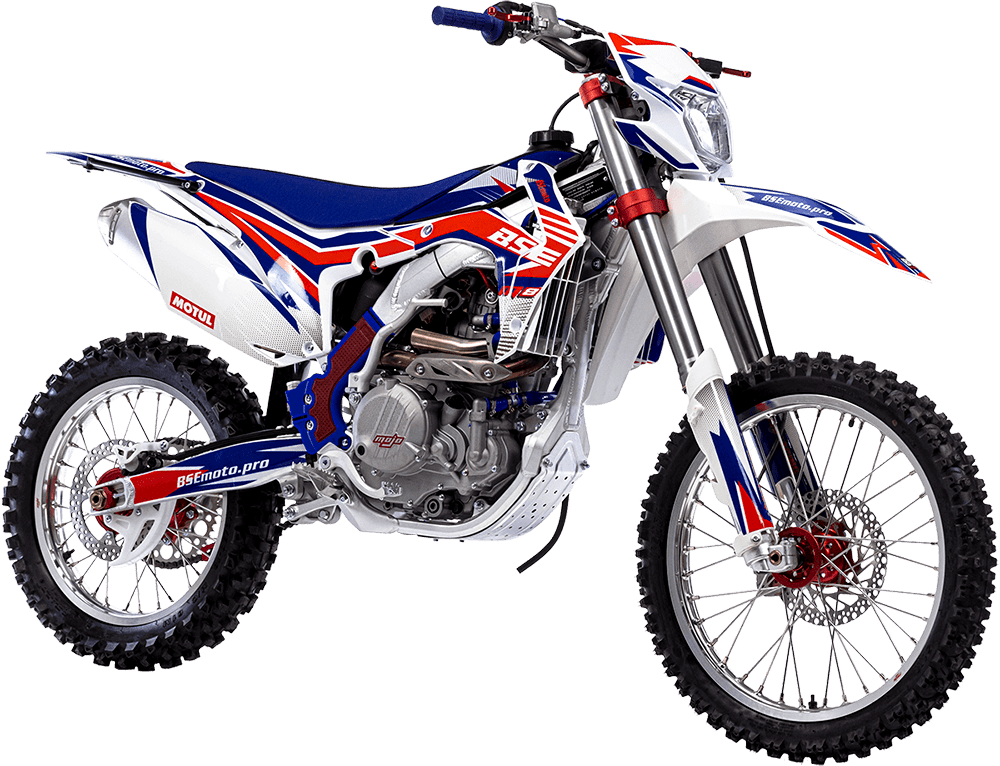 BSE M8 Factory Blue White — 2