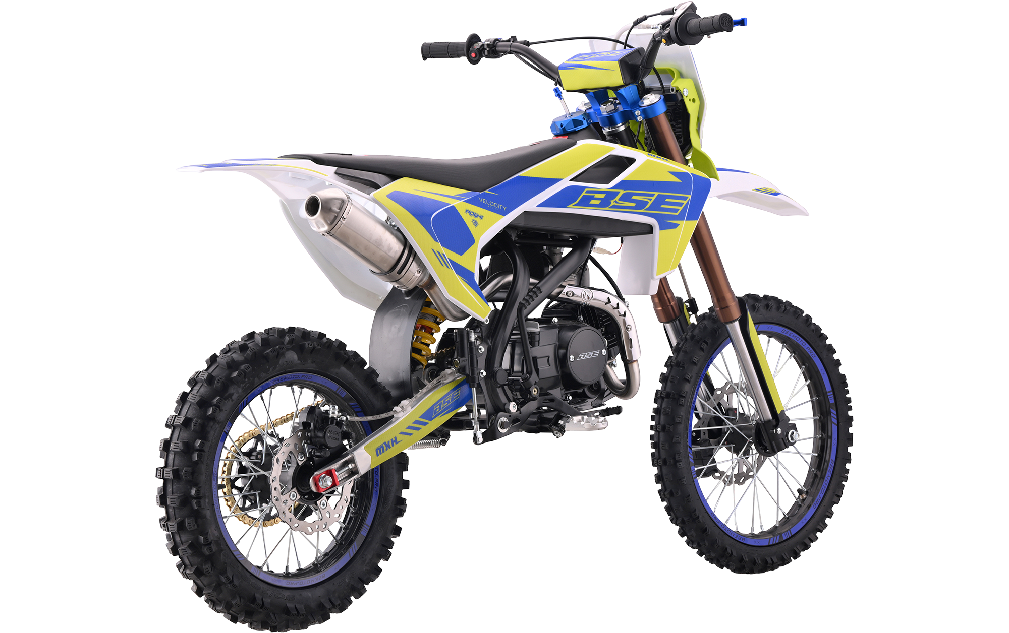BSE MXH 125 RAPT Green\Blue — 3