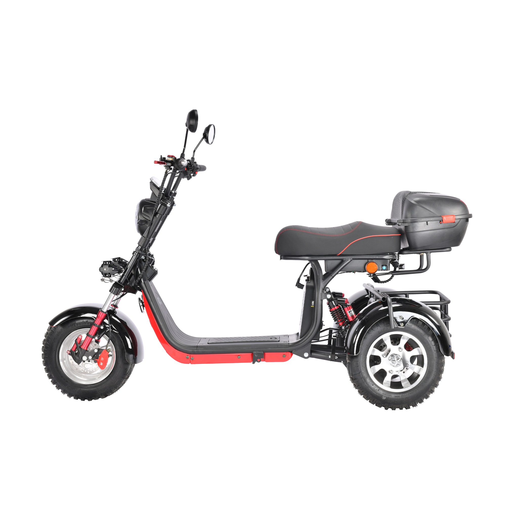 WHITE_SIBERIA PRO TRIKE 3000W BLACK (колёса allroad)