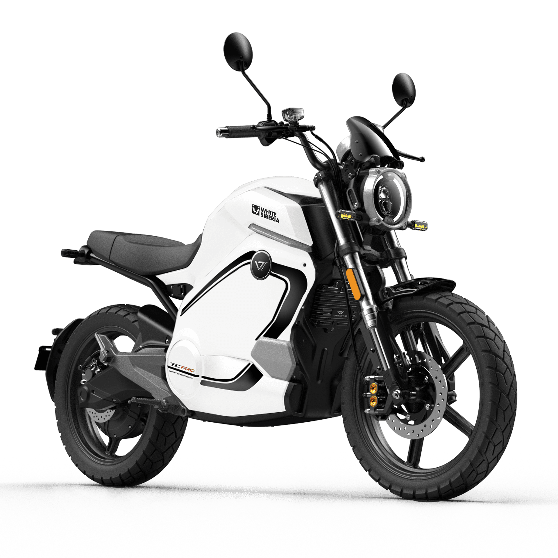 Электромотоцикл WHITE SIBERIA SUPER SOCO TC WANDERER PRO — 3