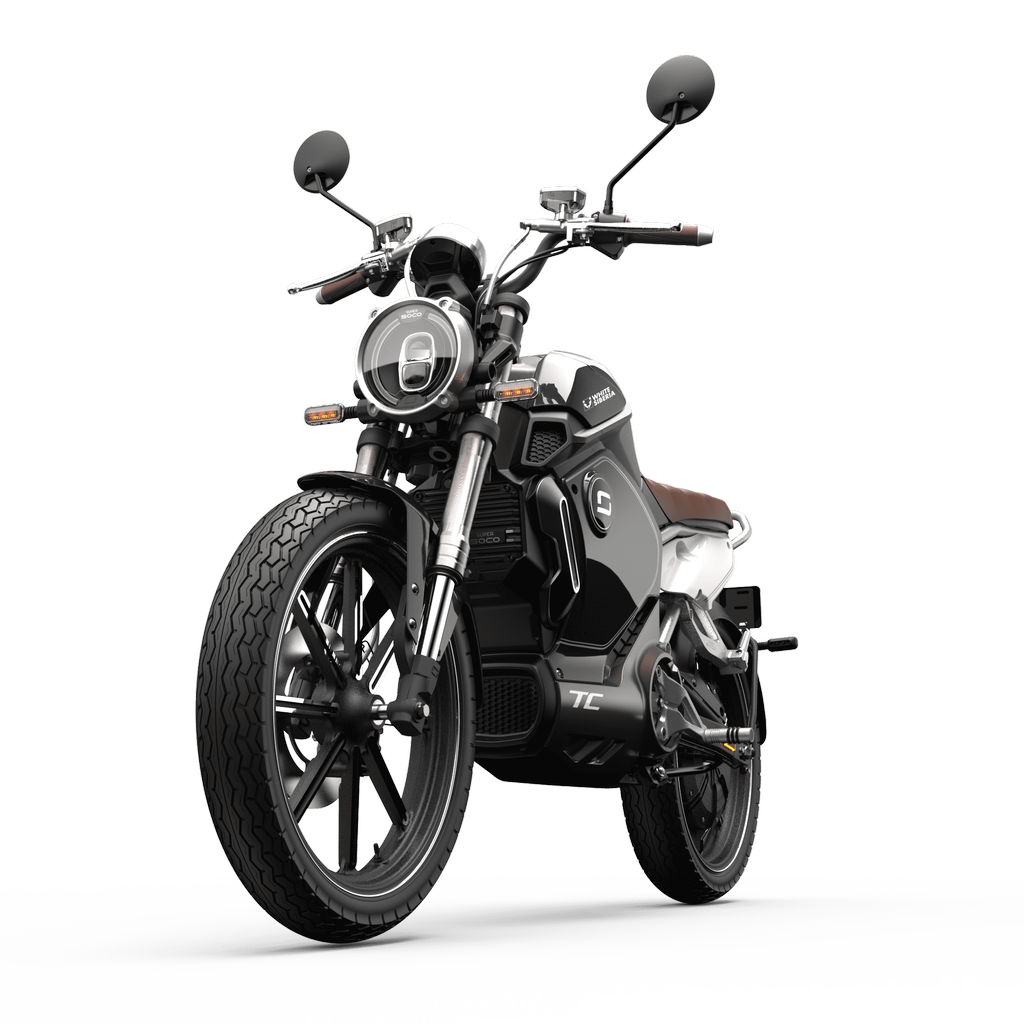 Электромотоцикл WHITE SIBERIA SUPER SOCO TC — 5