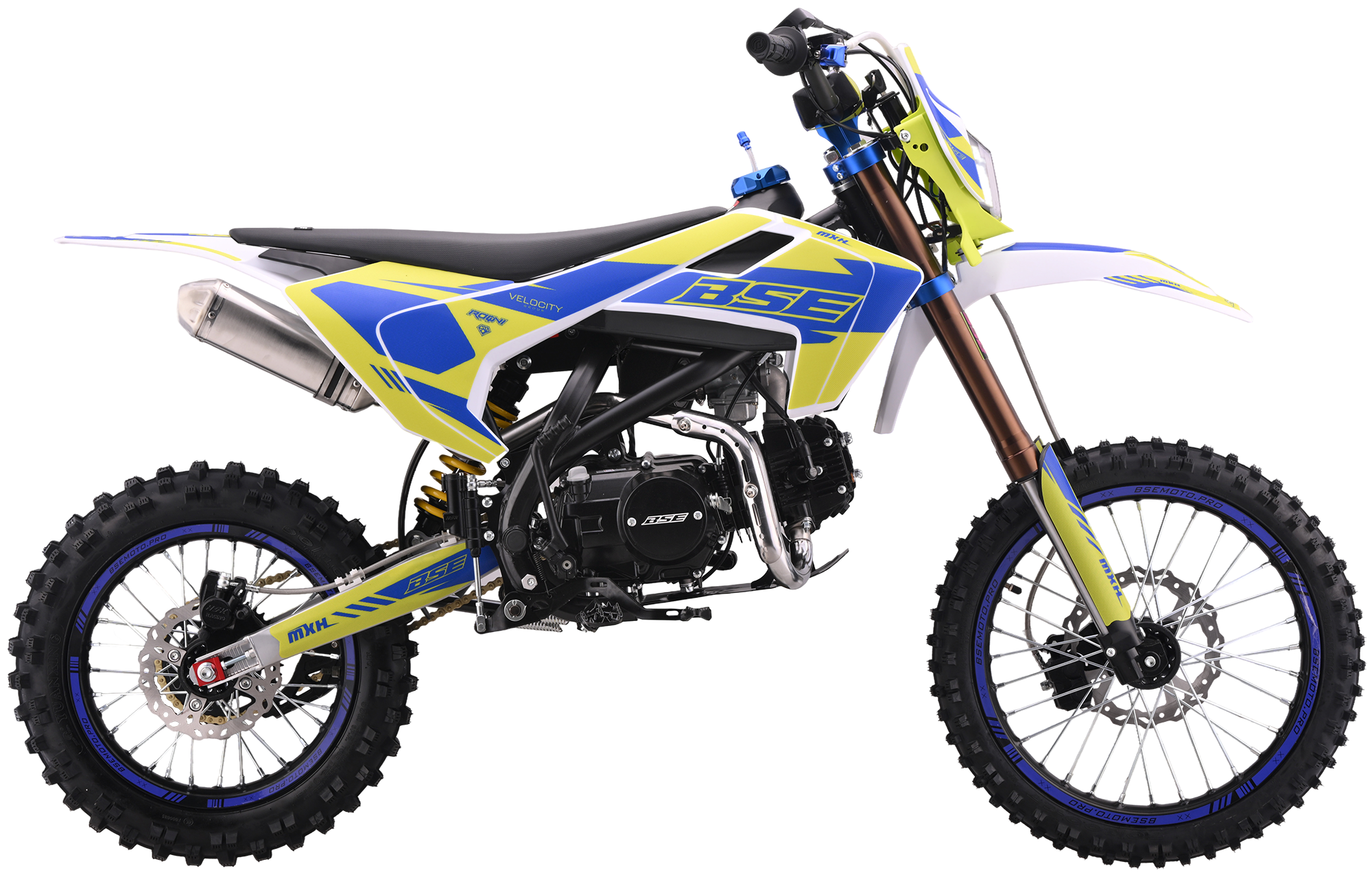 BSE MXH 125 RAPT Green\Blue
