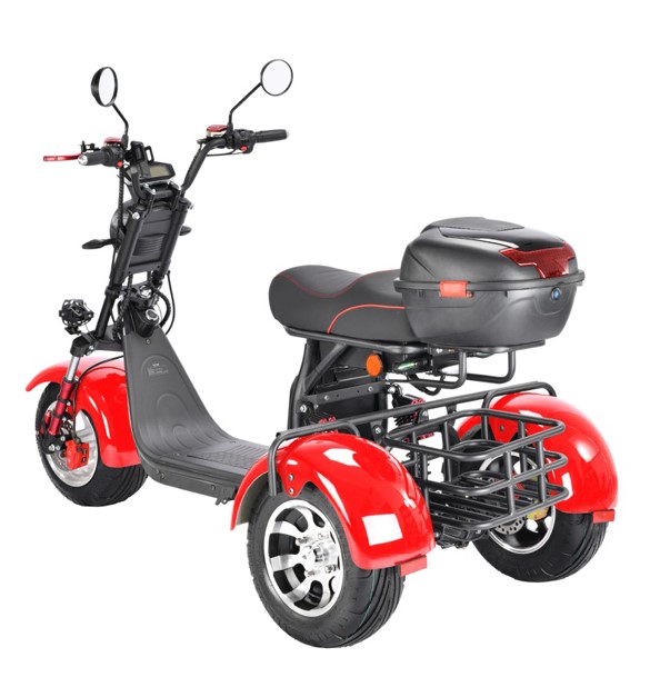 WHITE_SIBERIA PRO TRIKE 3000W RED — 2
