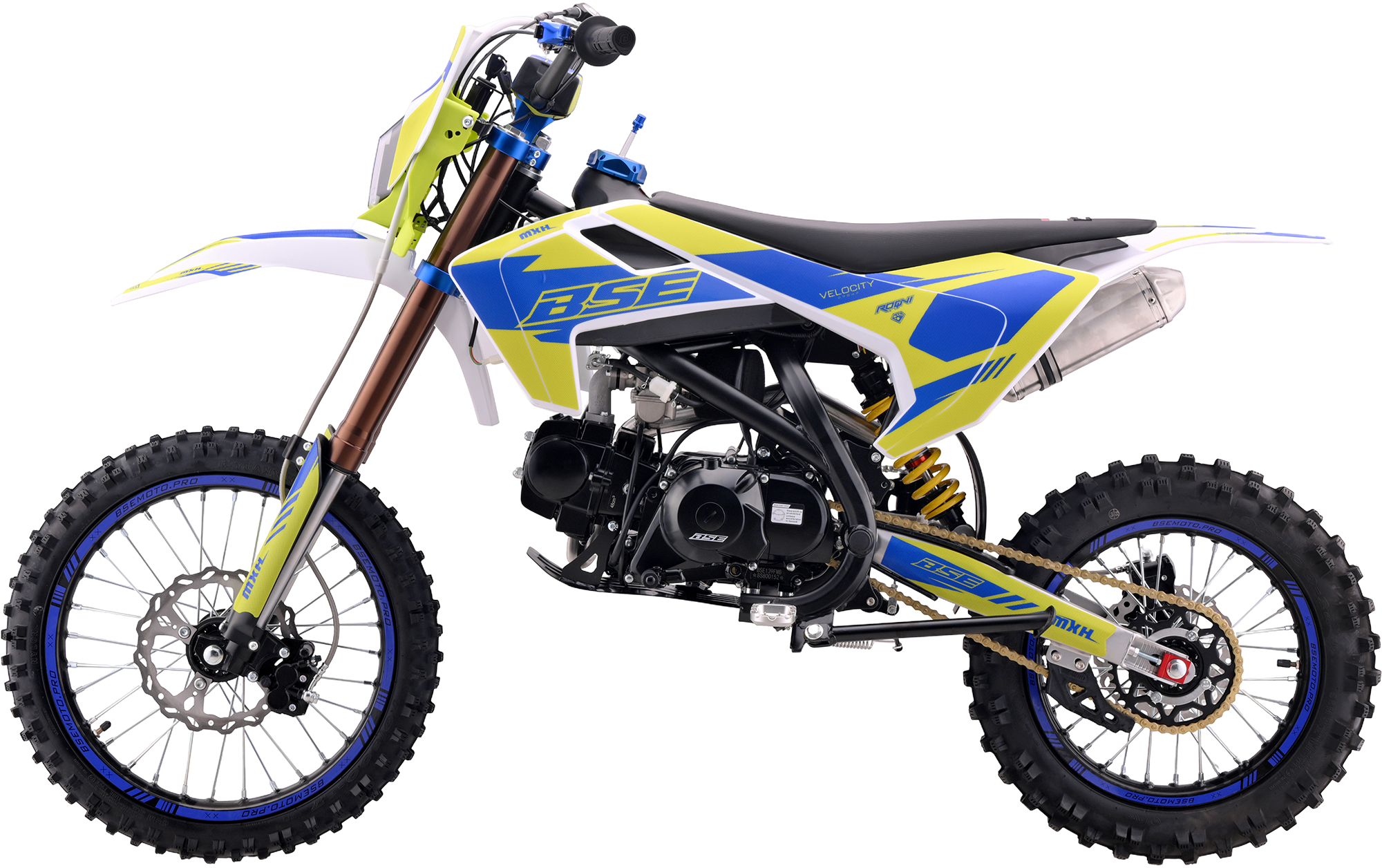 BSE MXH 125 RAPT Green\Blue — 4