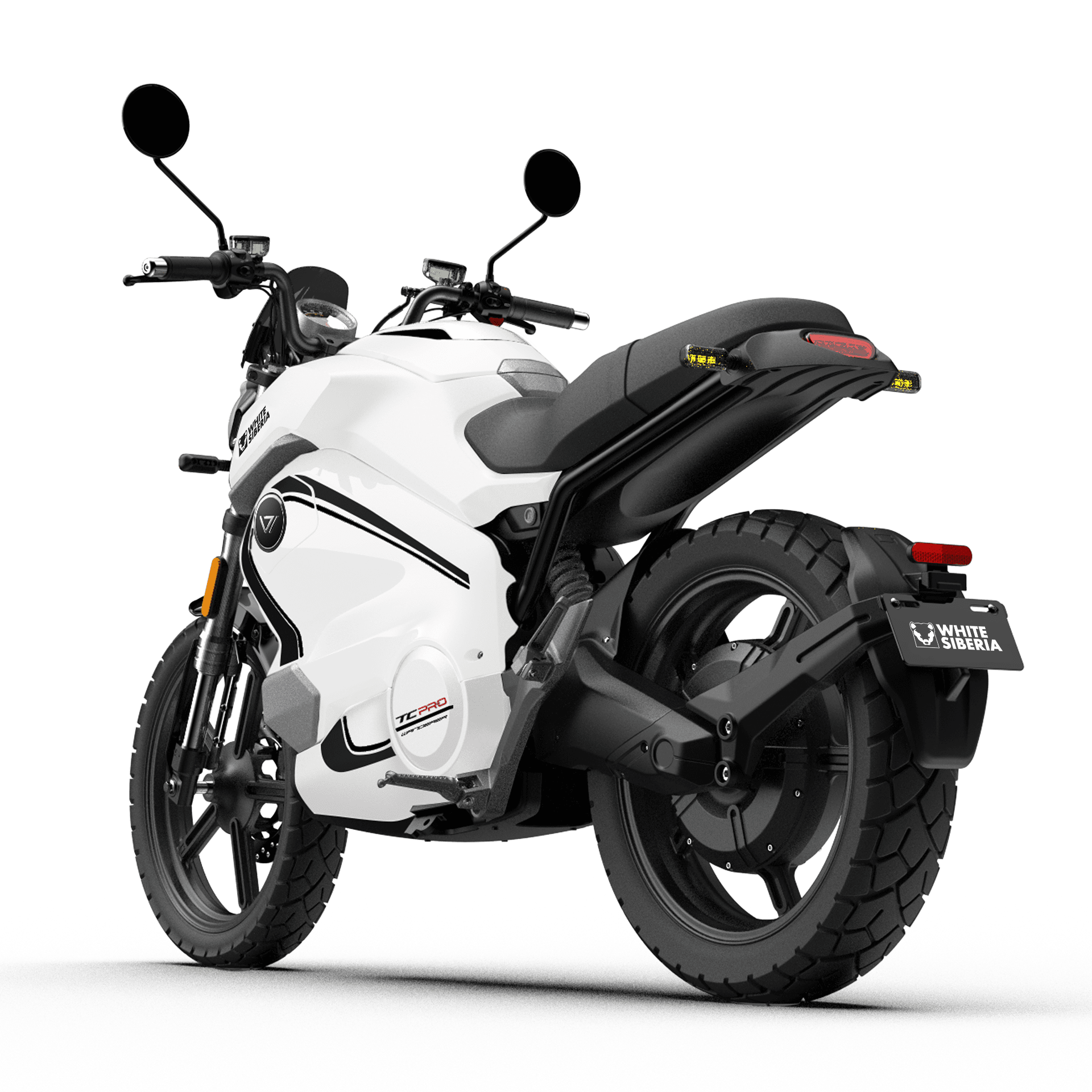 Электромотоцикл WHITE SIBERIA SUPER SOCO TC WANDERER PRO — 4